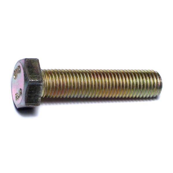 Midwest Fastener Class 8.8, M8-1.00 Hex Head Cap Screw, Zinc Plated Steel, 35 mm L, 8 PK 73527 - main